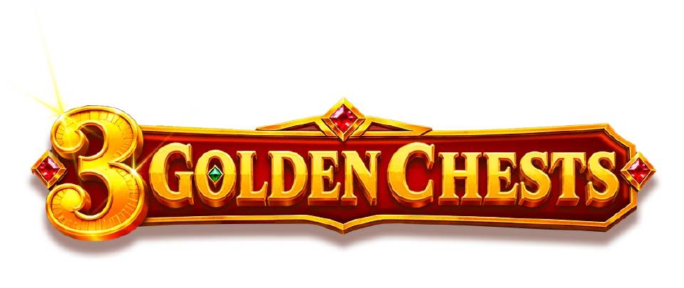 Logotipo do 3 Golden Chests publicado pela Endorphina
